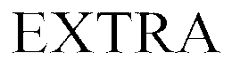 EXTRA trademark