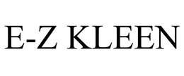E-Z KLEEN trademark