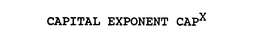 CAPITAL EXPONENT CAPX trademark