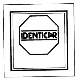 IDENTICAR trademark