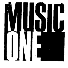 MUSIC ONE trademark