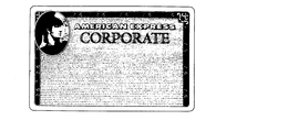 AMERICAN EXPRESS CORPORATE AMERICAN EXPRESS WORLD SERVICE trademark