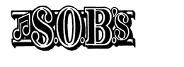 S.O.B.'S trademark