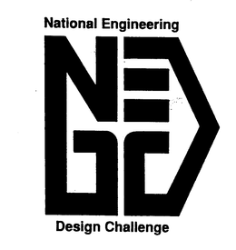NATIONAL ENGINEERING NEDC DESIGN CHALLENGE trademark