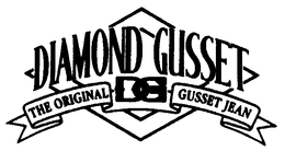 DIAMOND GUSSET DG THE ORIGINAL GUSSET JEAN trademark
