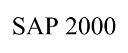 SAP 2000 trademark