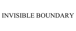 INVISIBLE BOUNDARY trademark