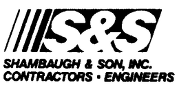 S&S SHAMBAUGH & SON, INC. CONTRACTORS -ENGINEERS trademark