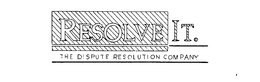 RESOLVE-IT. THE DISPUTE RESOLUTION COMPAPANY trademark