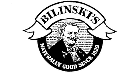 BILINSKI'S NATURALLY GOOD SINCE 1929 trademark