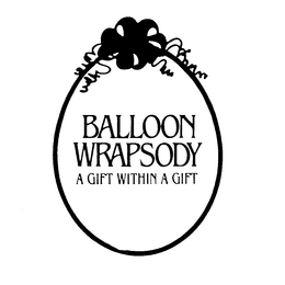 BALLOON WRAPSODY A GIFT WITHIN A GIFT trademark