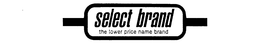 SELECT BRAND THE LOWER PRICE NAME BRAND trademark