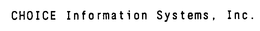CHOICE INFORMATION SYSTEMS, INC. trademark
