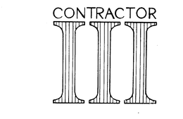 CONTRACTOR III trademark
