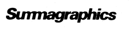SUMMAGRAPHICS trademark