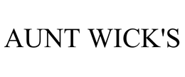 AUNT WICK'S trademark