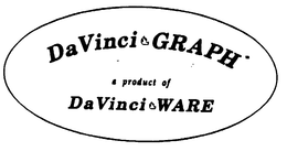 DAVINCI GRAPH A PRODUCT OF DAVINCI WARE trademark