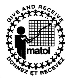 MATOL GIVE AND RECEIVE DONNEZ ET RECEVEZ trademark