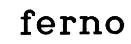 FERNO trademark
