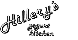 HILLERY'S YOGURT KITCHEN trademark
