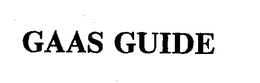 GAAS GUIDE trademark