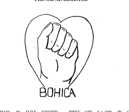 BOHICA trademark