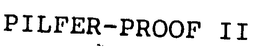 PILFER-PROOF II trademark