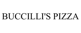 BUCCILLI'S PIZZA trademark