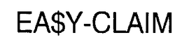 EA$Y-CLAIM trademark