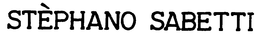 STEPHANO SABETTI trademark