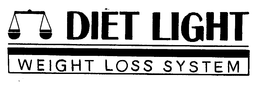 DIET LIGHT WEIGHT LOSS SYSTEM trademark