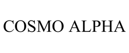 COSMO ALPHA trademark