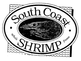 SOUTH COAST WHOLE FROZEN SHRIMP trademark