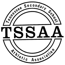 TSSAA TENNESSEE SECONDARY SCHOOL ATHLETIC ASSOCIATION trademark