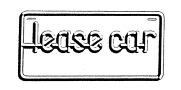 LEASE CAR trademark