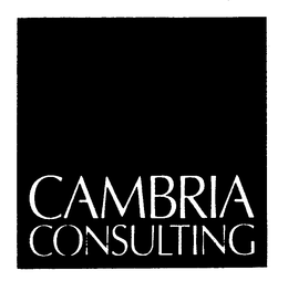 CAMBRIA CONSULTING trademark