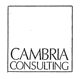 CAMBRIA CONSULTING trademark