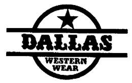 DALLAS WESTERN WEAR trademark