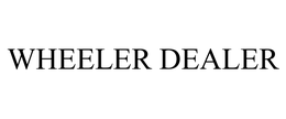 WHEELER DEALER trademark