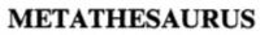 METATHESAURUS trademark