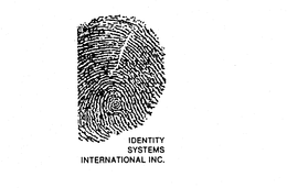 IDENTITY SYSTEMS INTERNATIONAL INC. trademark