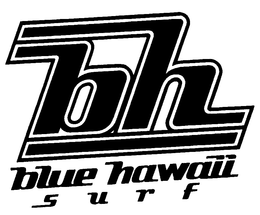 BH BLUE HAWAII SURF trademark