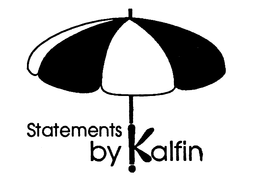 STATEMENTS BY KALFIN trademark