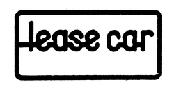 LEASE CAR trademark