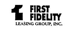 1 FIRST FIDELITY LEASING GROUP, INC. trademark