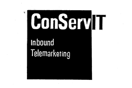 CONSERVIT INBOUND TELEMARKETING trademark