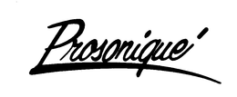 PROSONIQUE trademark