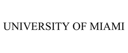 UNIVERSITY OF MIAMI trademark