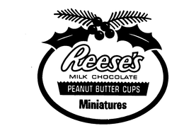 REESE'S MILK CHOCOLATE PEANUT BUTTER CUPS MINIATURES trademark