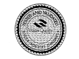 WATER QUALITY ASSOCIATION TESTED AND VALIDATED UNDER INDUSTRY STANDARDS trademark